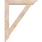 Ekena Millwork Traditional Traditional Smooth Bracket w/ Offset Brace, Douglas Fir, 5 1/2"W x 28"D x 36"H BKT0604X28X36TRA01SDF - alternate 2